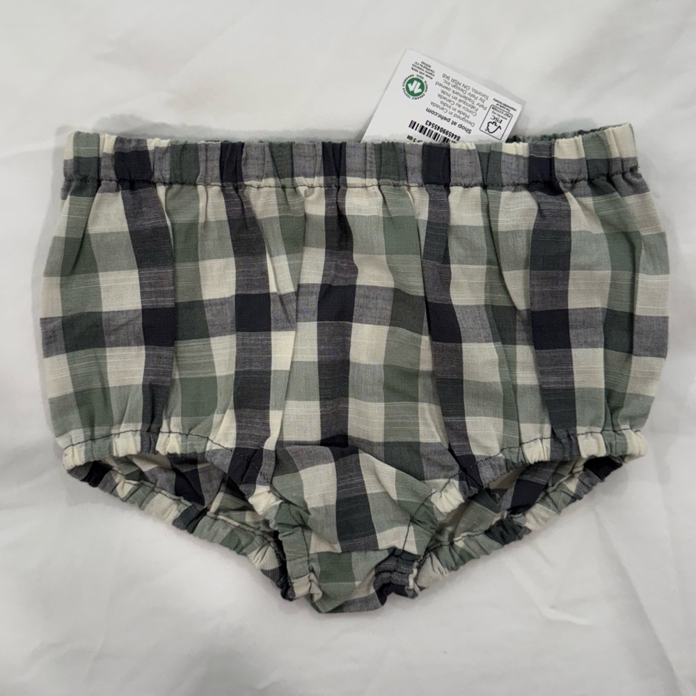 NWT Checkmate Bloomer from Pehr - 3-6mo